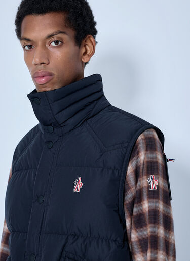 LN-CC® - Moncler Grenoble: Evans Down Vest - Navy Moncler Grenoble Evans Down Vest Navy mog0165001