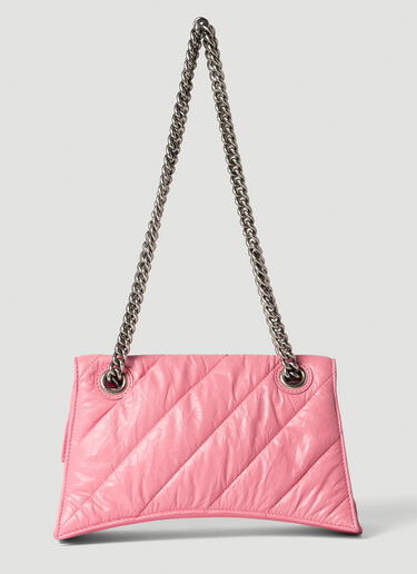 Balenciaga Crush Chain Shoulder Bag Pink bal0253055