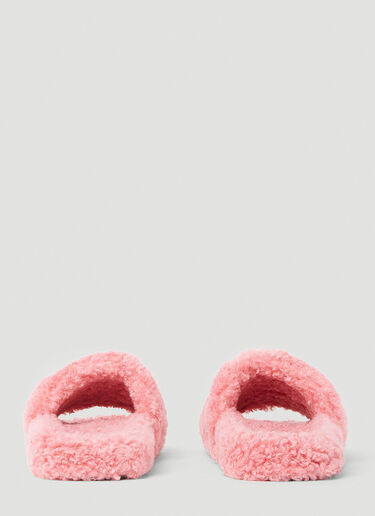 Balenciaga Furry Slides Pink bal0253089