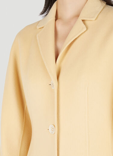 Sportmax Evelin Coat Yellow spx0251001