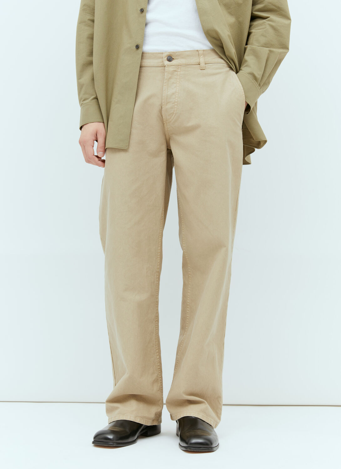 THE ROW RIGGS TWILL PANTS
