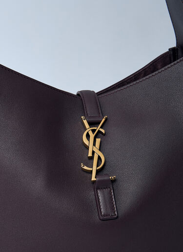 Saint Laurent Large Le 5 à 7 Shoulder Bag Burgundy sla0260008