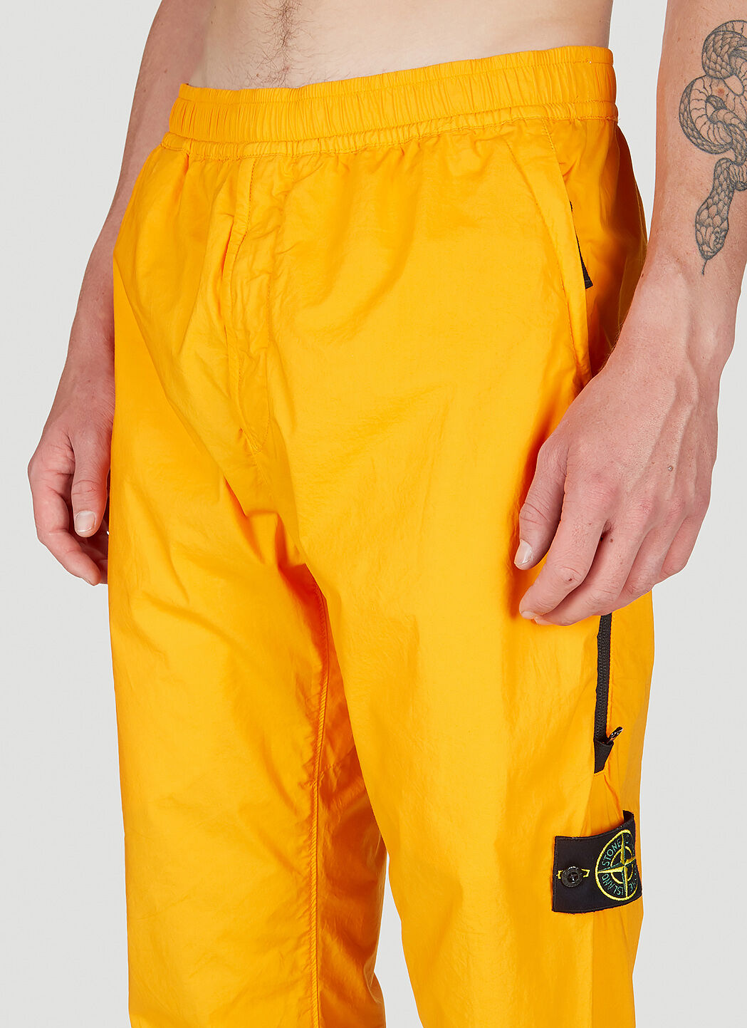 Stone island orange pants sales