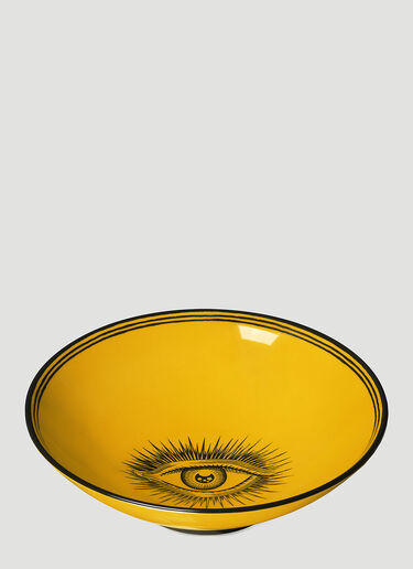 Gucci Set of Two Star Eye Bowls Yellow wps0670018