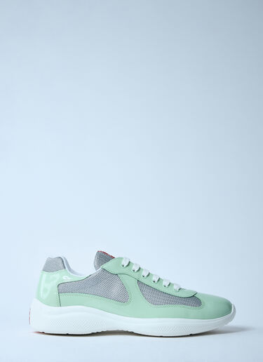 Prada America's Cup Sneakers Green pra0159009