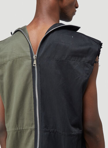 (Di)vision Split Military Vest Green div0342007
