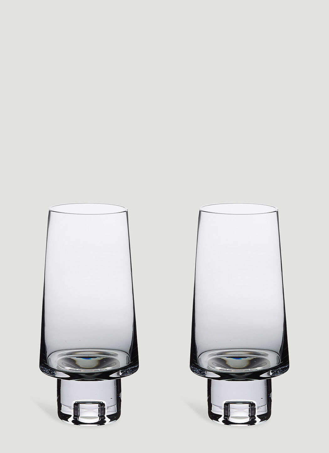 Tom Dixon Tank High Ball Set-of-Two Glasses Silver wps0670114