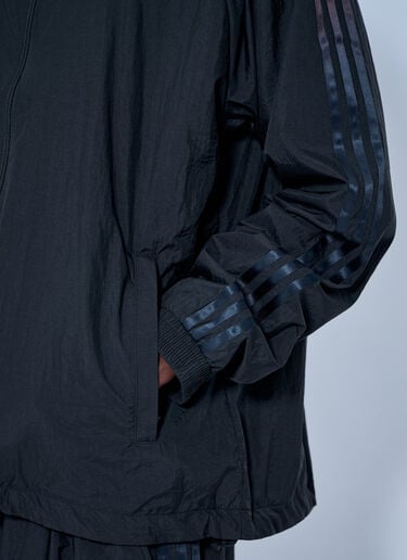 LN-CC® - Y-3: Gradient 3-Stripes Nylon Jacket - Black Y-3 Gradient 3-Stripes Nylon Jacket Black yyy0165001