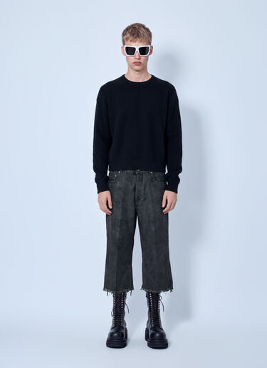 LN-CC® - Rick Owens: Bolan Cutoffs - Grey Rick Owens Bolan Cutoffs Grey ric0166002