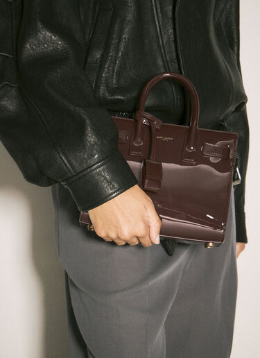 Saint Laurent Sac De Jour Nano Handbag Purple sla0258025