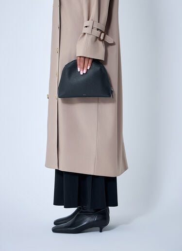 TOTEME Leather Day Pouch Black tot0263083