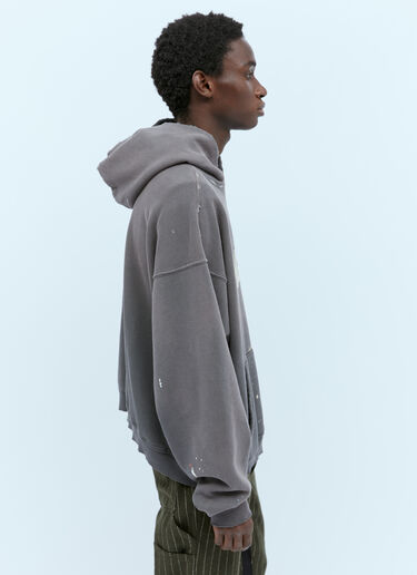 Gallery Dept. 90'S Recycle Hooded Sweatshirt Grey gdp0150037