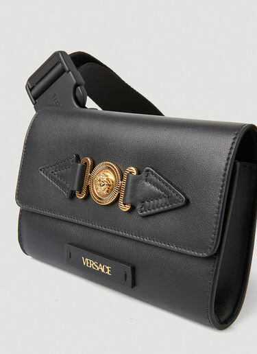 Versace メデューサ ベルトバッグ ブラック ver0149025