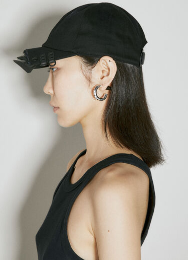 Innerraum Cropped Baseball Cap Black inn0354008