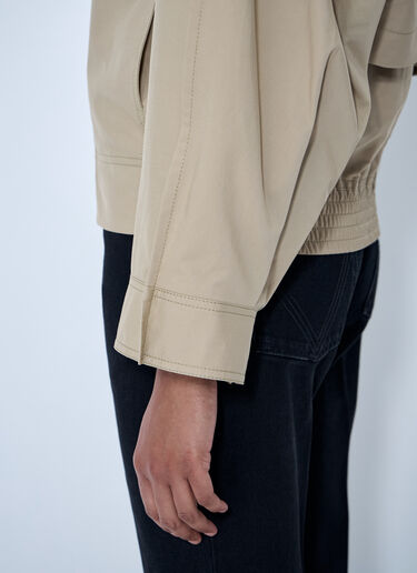 LN-CC® - Bottega Veneta: Quilted Collar Jacket - Beige Bottega Veneta Quilted Collar Jacket Beige bov0264041