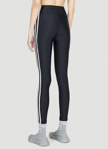 Balenciaga x adidas ストライプレギンス ブラック axb0251014