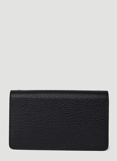 Maison Margiela Four Stitch Large Chain Wallet Black mla0250026