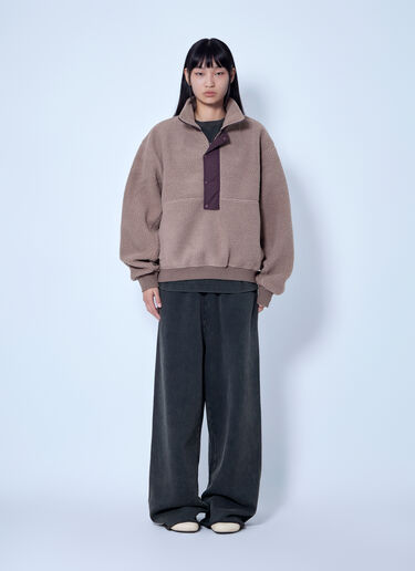 Entire Studios System Half Zip Fleece Purple ent0266040