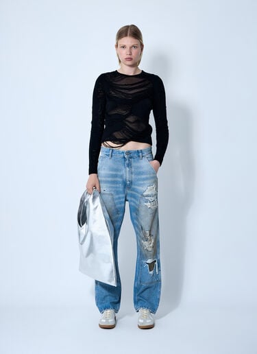 MM6 Maison Margiela 5 Pocket Jeans Blue mmm0260004