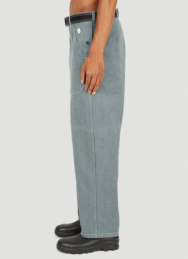 OAMC RE-WORK Swiss Army Pants Blue omr0150003
