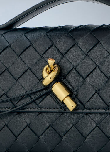 Bottega Veneta Long Andiamo Clutch Black bov0256001