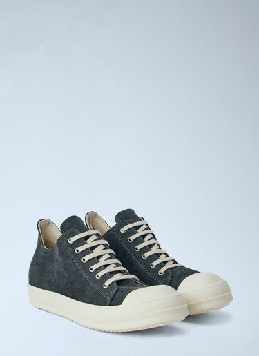 LN-CC® - Rick Owens DRKSHDW: Low Sneakers - Grey Rick Owens DRKSHDW Low Sneakers Grey drk0166020