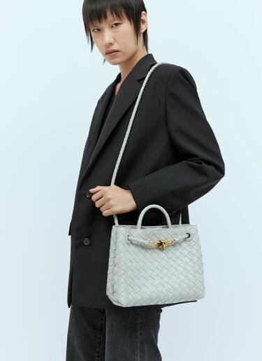 スモールアンディアーモハンドバッグ Bottega Veneta スモールアンディアーモハンドバッグ グレー bov0254053