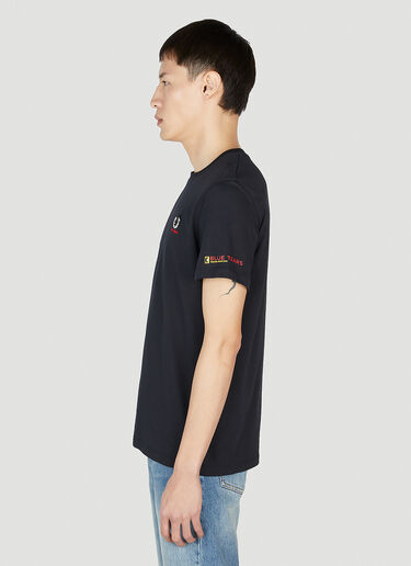 Raf Simons x Fred Perry Printed Sleeve T-Shirt Black rsf0152009