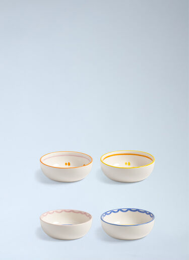 Set Of Four Boavista Bowls &k Amsterdam Set Of Four Boavista Bowls Multicolour wps0692385