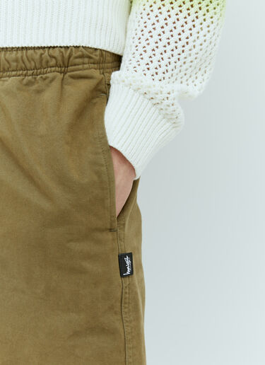 Stüssy Brushed Beach Pants Khaki sts0153010