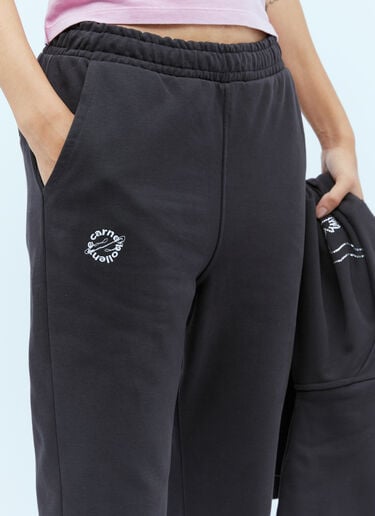 Carne Bollente Cum Down Track Pants Black cbn0354001