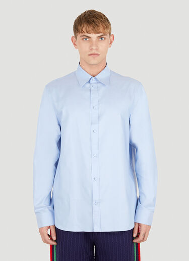 Gucci Boxy Shirt Light Blue guc0151047