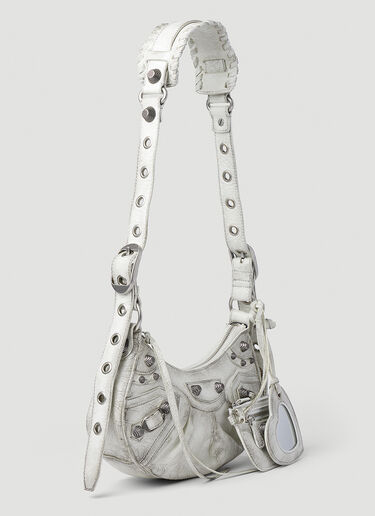 Balenciaga Le Cagole XS Shoulder Bag White bal0252088