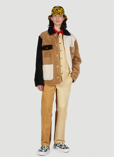 Colour Block Panel Pants Marni x Carhartt Colour Block Panel Pants Brown mca0150016