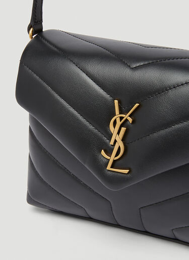 Saint Laurent Loulou Toy Crossbody Bag Black sla0247151