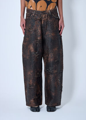 Acne Studios Printed 2023 Jeans Blue acn0157042