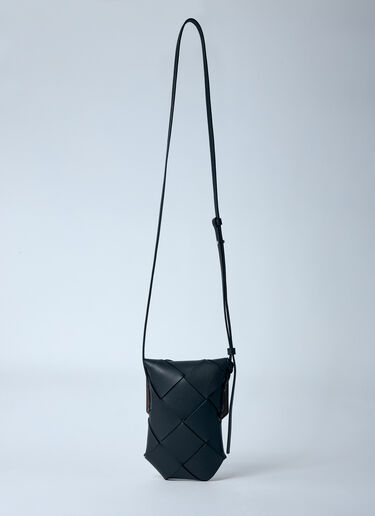 Bottega Veneta Diego Crossbody Phone Pouch Black bov0159021