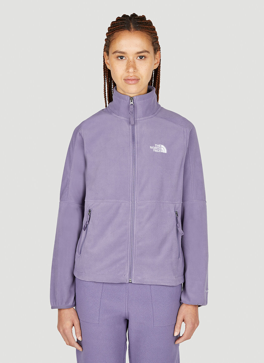 North face women's purple fleece online