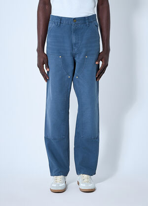 Carhartt WIP Double Knee Pants Blue wip0159005