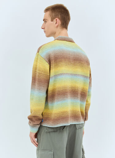 Awake NY Ombre Polo Collar Sweater Multicolour awk0159007