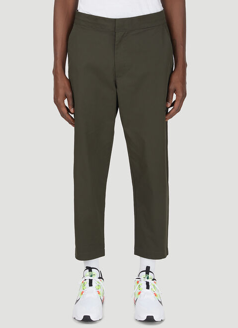 Nike Cropped Pants Green nik0146090