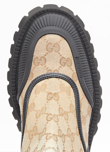 Gucci GG 캔버스 앵클부츠 베이지 guc0253094