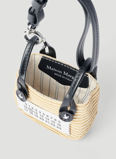 Maison Margiela Raffia Micro Handbag Beige mla0251046