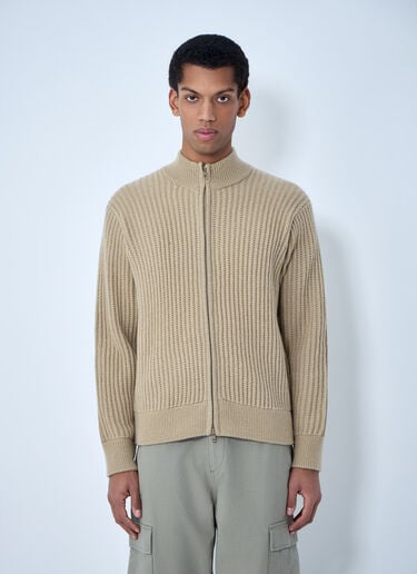 Stüssy Military Patch Zip Cardigan Sand sts0162007