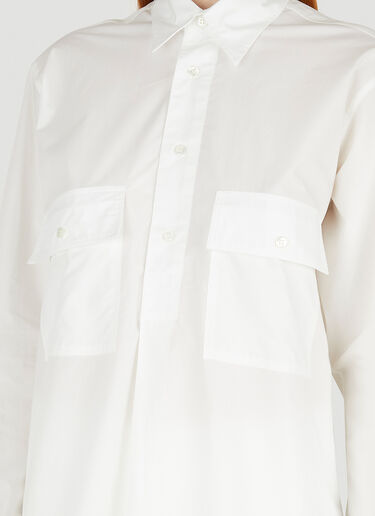 Plan C カジュアルシャツ ホワイト plc0247010