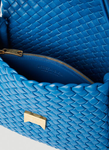 Bottega Veneta Small Cobble Shoulder Bag Blue bov0255074
