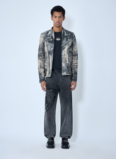 Diesel L-Tad-Print Jacket Grey dsl0163007