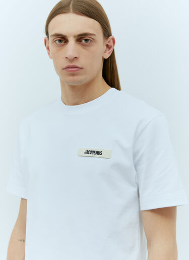 Jacquemus Le Gros Grain T 恤  白色 jac0156017
