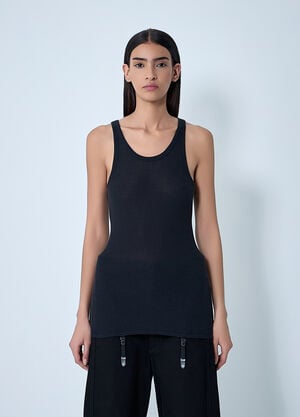 Lemaire Suspenders Tank Top Black lem0262012
