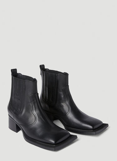 Howler Ankle Boots Ninamounah Howler Ankle Boots Black nmo0352013